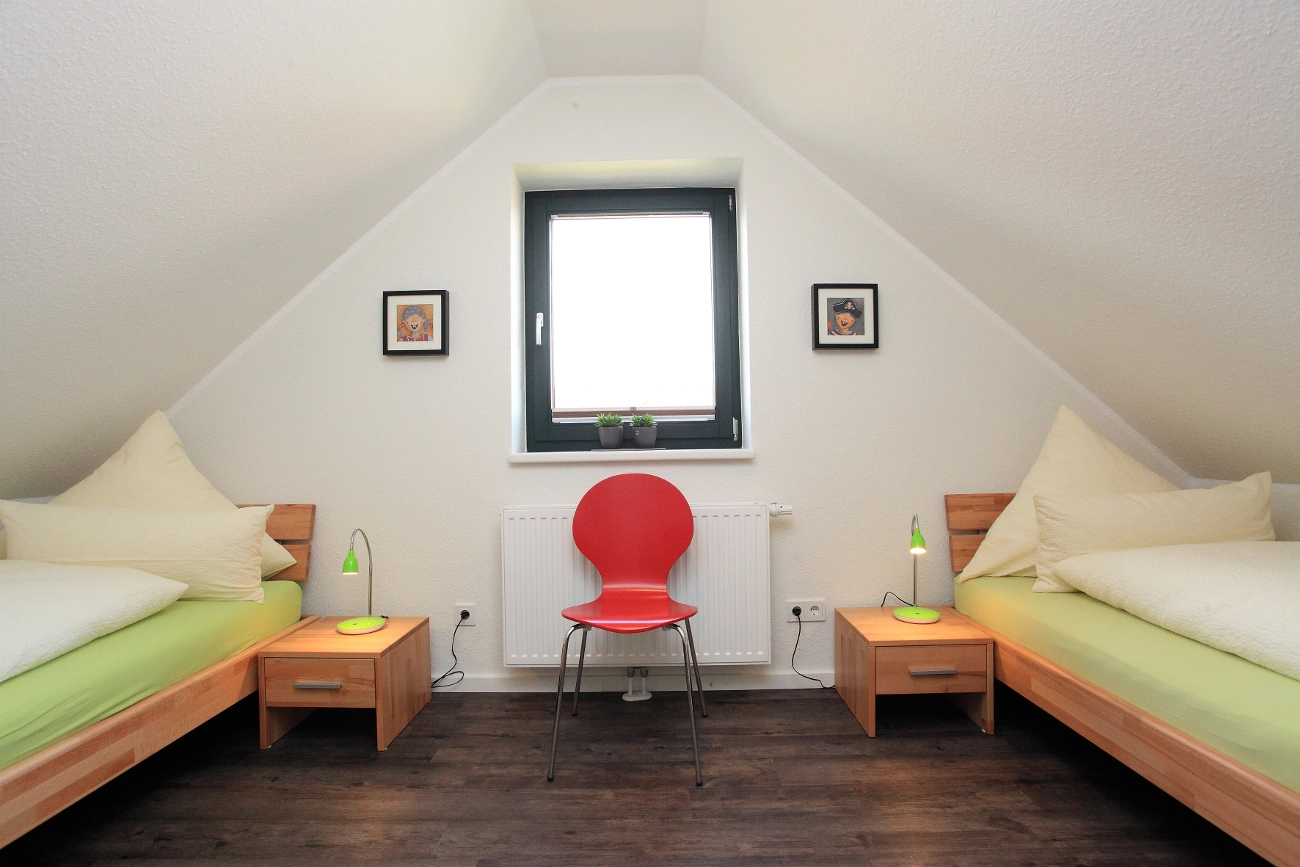 Drittes Schlafzimmer – Ferienhaus
        Windvogel