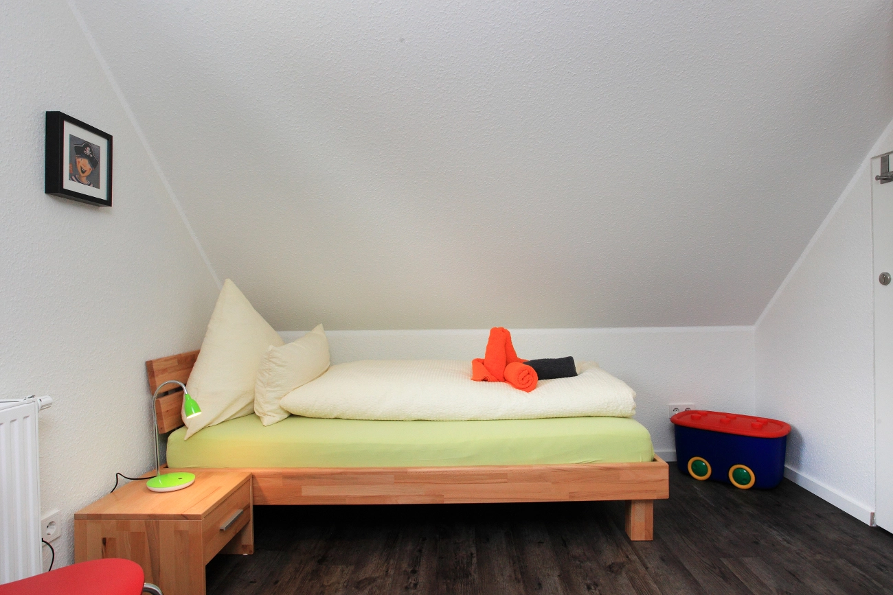 Drittes Schlafzimmer – Detail – Ferienhaus
        Windvogel
